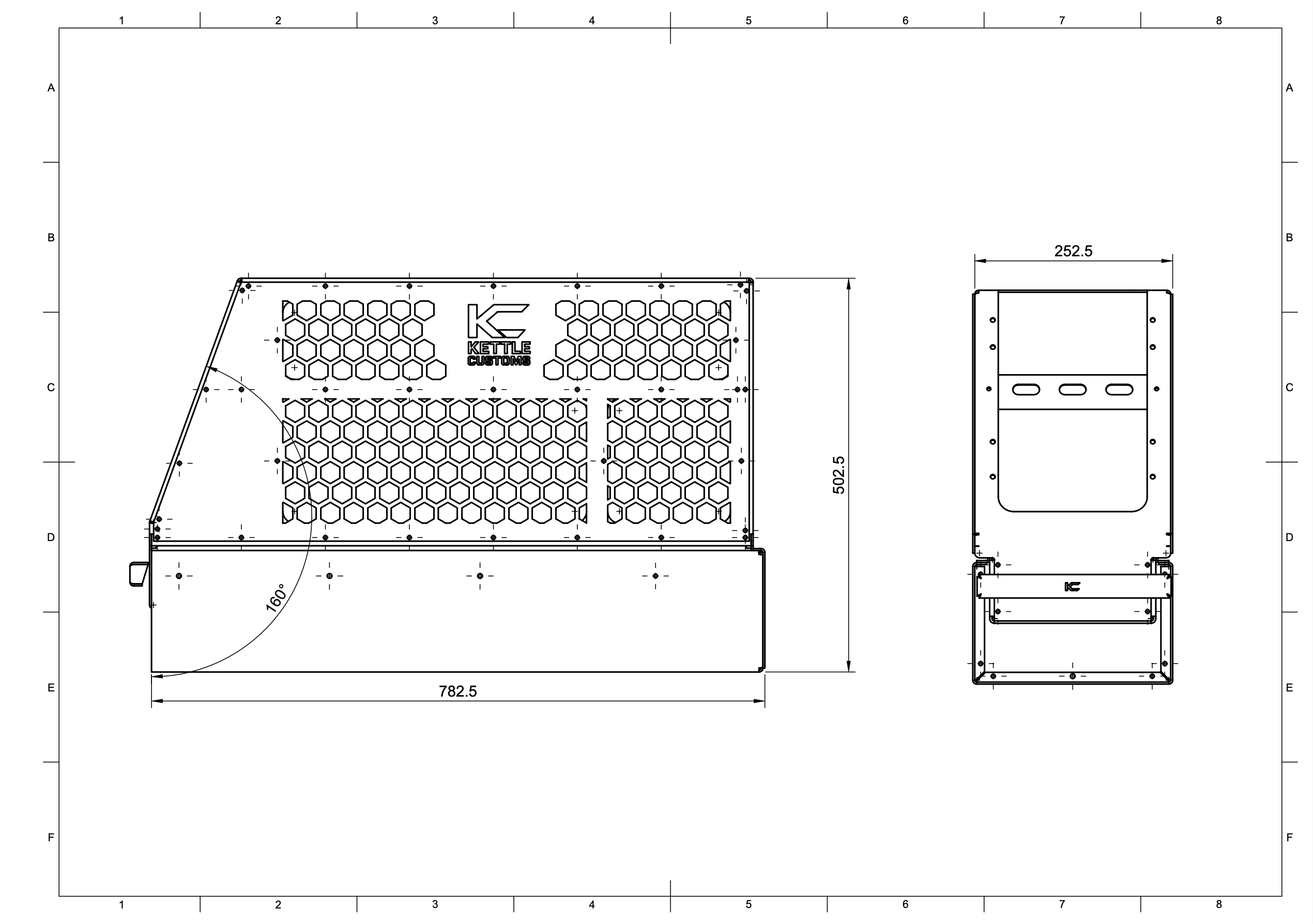 Compact Aluminium Pantry Unit