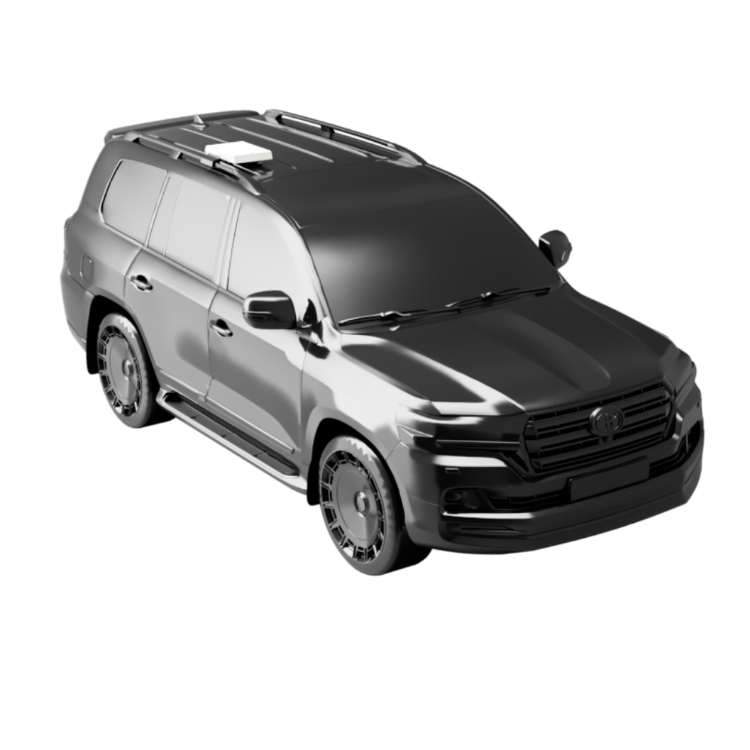 OEM Vehicle Roof Rail Base Bracket for Starlink Mini